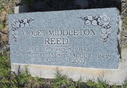 Violet Lillian <I>Middleton</I> Reed 