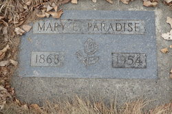 Mary Elizabeth <I>Coontz</I> Paradise 