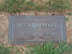 Annie Louise <I>Walker</I> Baker 