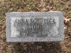 Anna Margaret <I>Schupick</I> Stodt 