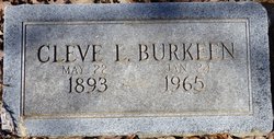 Cleve Lawson Burkeen 