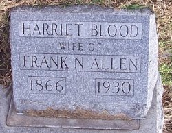 Harriet <I>Blood</I> Allen 
