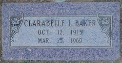 Clarabelle L Baker 