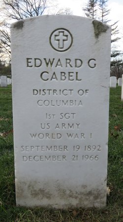 Edward G Cabel 