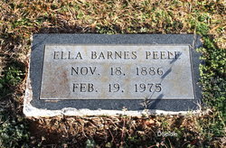 Bessie Ella <I>Barnes</I> Peele 