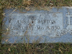 Anna E <I>Belford</I> Barton 