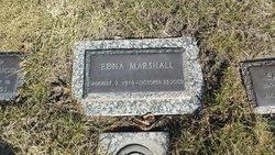 Edna <I>DeWitt</I> Marshall 