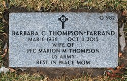 Barbara Gene Thompson-Farrand 