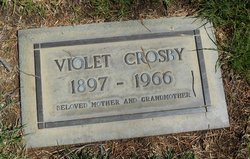 Violet <I>Aschbrenner</I> Crosby 