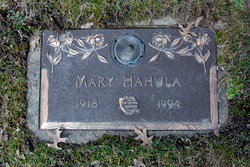 Mary Roberta <I>Borovich</I> Hahula 