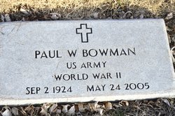 Paul William Bowman 