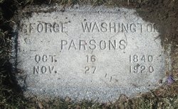 George Washington Parsons 