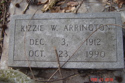 Kizzie W Arrington 