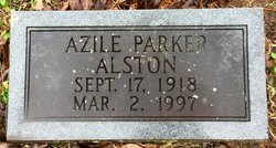 Azile Lawrence <I>Parker</I> Alston 