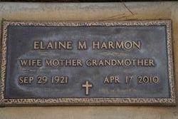 Elaine Mercedes <I>Brosi</I> Harmon 