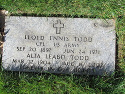 Lloyd Ennis Todd 