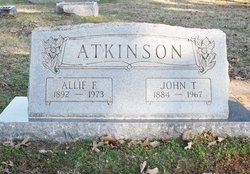 Allie Francis <I>Hudson</I> Atkinson 