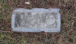 Julia Blanche <I>Shroyer</I> Patrick 