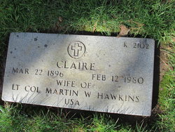 Claire Adeline <I>Swift</I> Hawkins 