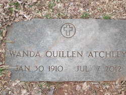 Wanda <I>Quillen</I> Atchley 
