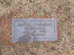 Abigail <I>Hammond</I> McDonald 