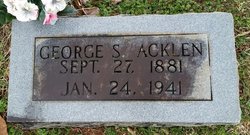 George Stonebraker Acklen Sr.