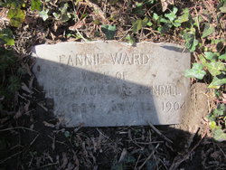 Fannie <I>Ward</I> Randall 