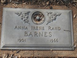 Anna Irene <I>Rand</I> Barnes 