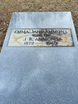 Emma Jane <I>Stubbs</I> Ammons 