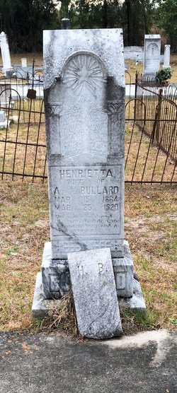 Henrietta Milton “Henry” <I>Cason</I> Bullard 