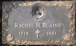 Rachel H <I>Hilt</I> Blaine 
