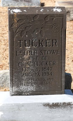Esther <I>Stowe</I> Tucker 