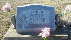 Marie <I>Duke</I> Patton 