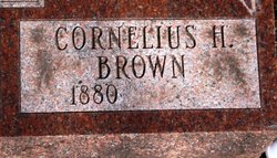 Cornelius H Brown 