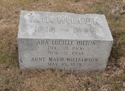 Ara Lucille <I>Fuller</I> Hilton 