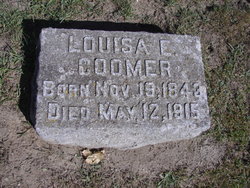 Louisa Eddazetta <I>Dinsmore</I> Coomer 