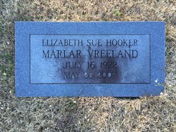 Elizabeth Sue <I>Hooker</I> Vreeland 