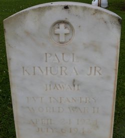 PVT Paul K. Kimura 