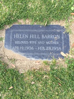 Helen <I>Hill</I> Barron 