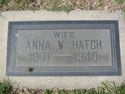 Anna H. “Annie” <I>Van Osdel</I> Hatch 