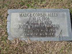 Madge <I>Corbin</I> Allen 
