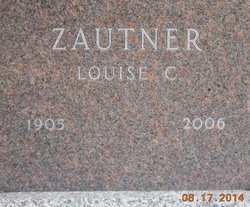 Louise Cornelia <I>Krieg</I> Zautner 