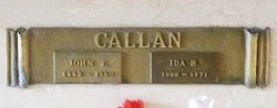 Ida Bell <I>Silicani</I> Callan 