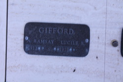 Lucile R. <I>Lombard</I> Gifford 