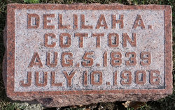 Delilah A. <I>Harrell</I> Cotton 