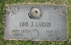 Lois Jeannette <I>Warner</I> Larson 