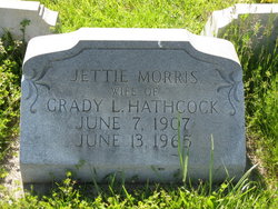 Jettie Leota <I>Morris</I> Hathcock 
