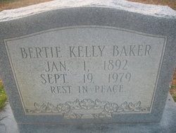Bertie Rozella <I>Kelley</I> Baker 