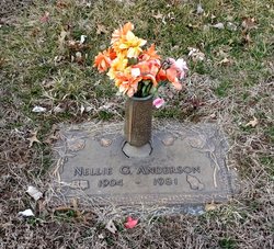 Nellie Grace <I>Bissell</I> Anderson 