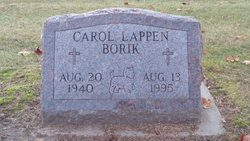 Carol <I>Lappen</I> Borik 